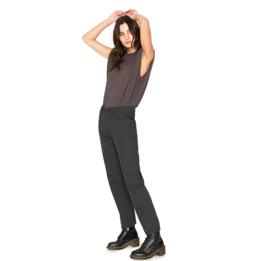 Free People x Sandrine Rose Straight Fit Jeans NWT Size 24 - Picture 8 of 8